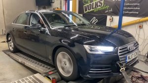 AUDI B9 A4 1.4 TFSI 2017 REMAPPIING  **VWS STAGE ONE TUNING RESULTS**