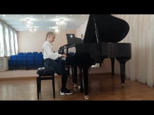 Крюкова Агата, г. Кемерово, ЦДШИ - Ж. Дювернуа "Аллегретто"
