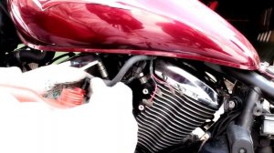 Kawasaki VN 900 Vulcan. Замена антифриза.