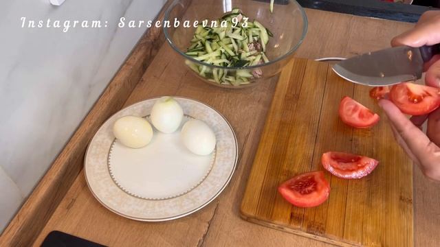 Пп салат. Майонезсіз оңай салат смотреть онлайн