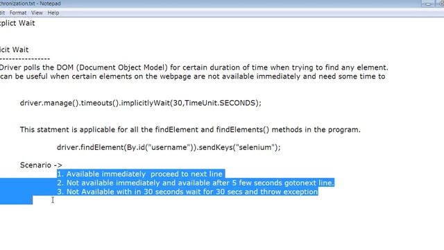How to explain implicitlyWait in interview with Real Time Examples and Points | Selenium WebDriver