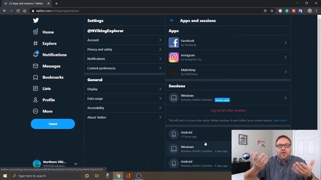 How to Revoke Third Party App Access in Twitter - Disable Social Media Apps Your Not Using смотреть онлайн