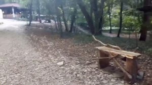 Водопад Псегуаш. Чудесная  банька, веревочный парк. Да, да, тот самый в районе Архипки.