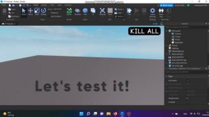 How to make a Kill all Button in Roblox Studio!  |Bcraft|