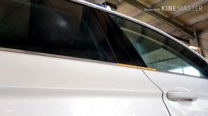 Как полировать стойки автомобиля.