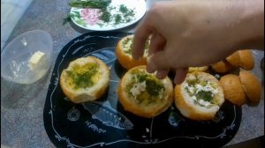 Рецепт яйца в булочке, идеальное мужское блюдо на завтрак.