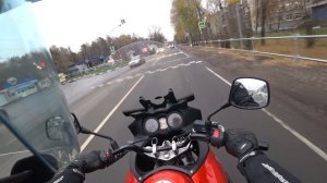 Первый выезд на Suzuki V-Strom DL 650