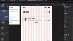 How to design a modern chat list in Figma