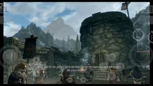 The Elder Scrolls V: Skyrim Yuzu Android NCE GitHub v181 Gameplay test Snapdragon 778G