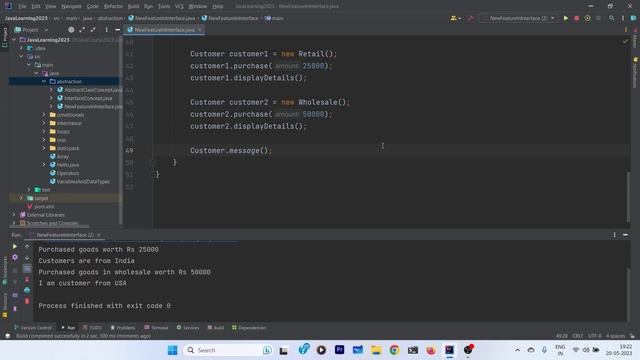 INTERFACE in Java | Default, Static and Private Methods | Java 8 and 9 Features | Java Course 2023 смотреть онлайн