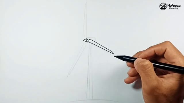 How to draw Wind Turbine смотреть онлайн