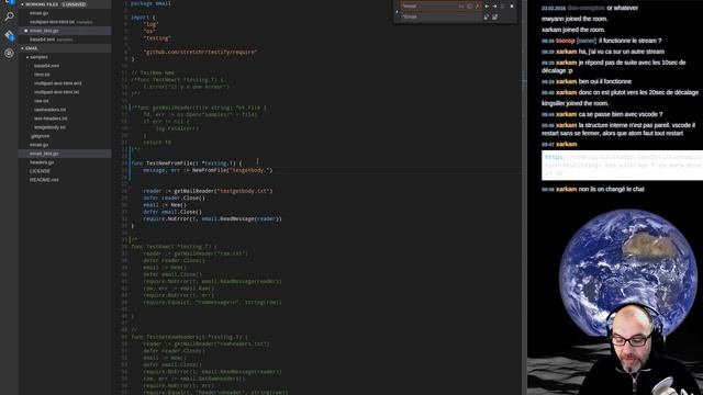 [livecoding] Golang email parser package #3 смотреть онлайн