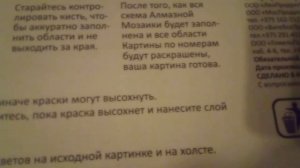 Алмазная Раскраска 2в1 рисование по номерам и алмазная мозайка/ извинить за ужасны голос и качество