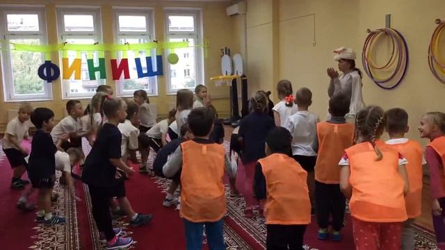 Спортивные соревнования в детском саду дети 6-7 лет Детский сад 1500 смотреть онлайн