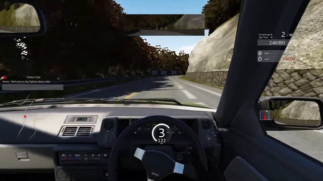 insane akina run ( stock ae86 ) Assetto Corsa смотреть онлайн