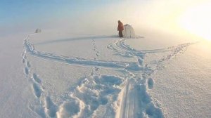 Ловим окуня на переломе погоды при полной луне