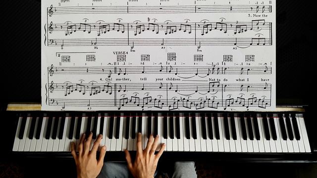 House of the Rising Sun (Animals) - Piano Tutorial смотреть онлайн