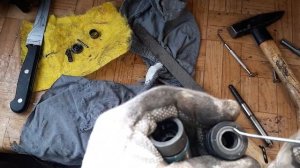 Разбор исполнительного цилиндра гидроусилителя тормозов Audi 100 C3