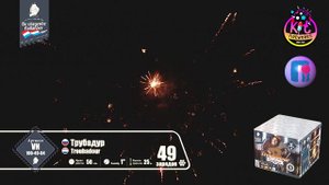 Фейерверк (салют) Трубадур 49 залпов VH100-49-04
