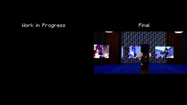 Falling apart WIP AND FINAL Minecraft Story Music Video animation