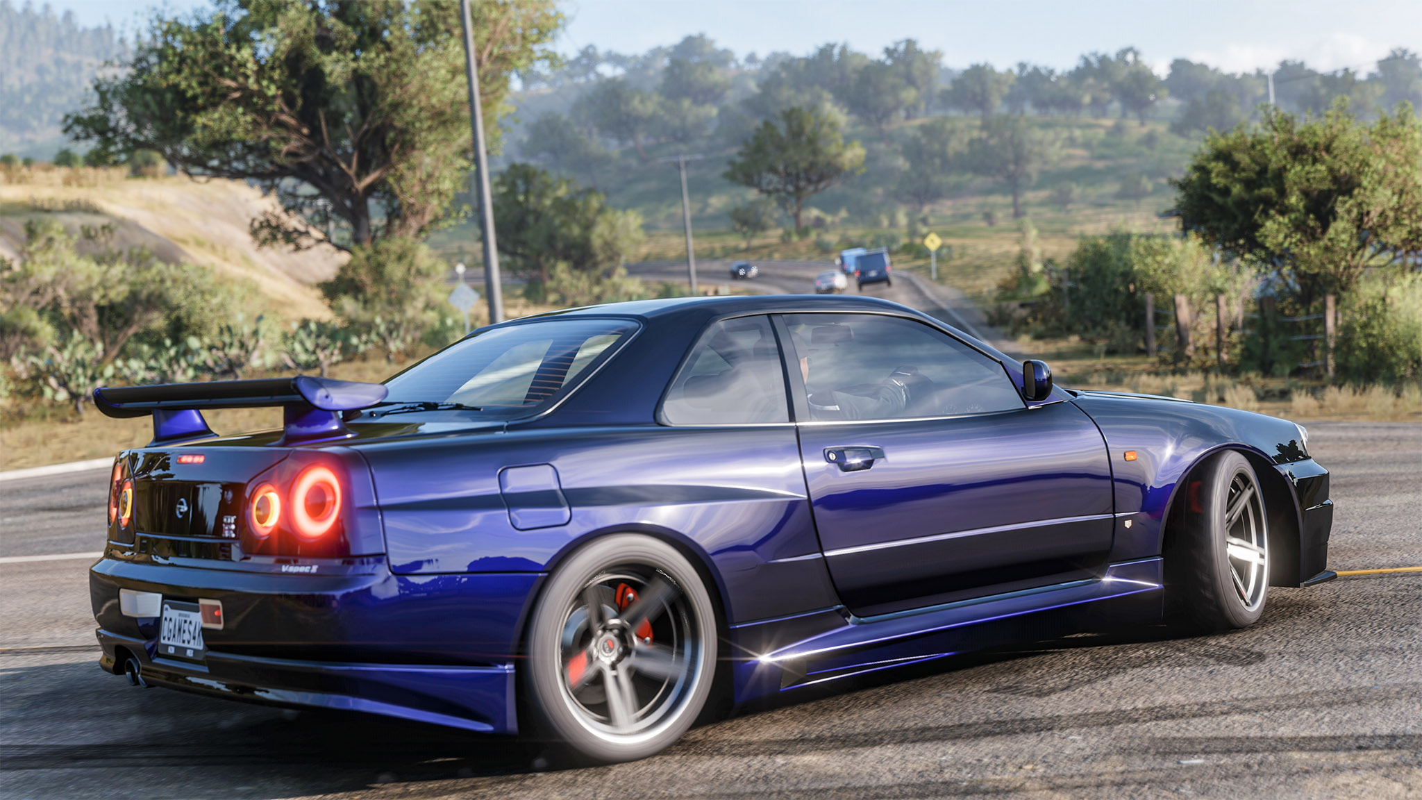 Nissan SKYLINE - максимальная скорость более 350 км/ч, Forza horizon 5, Game Race Car Видеоигры
