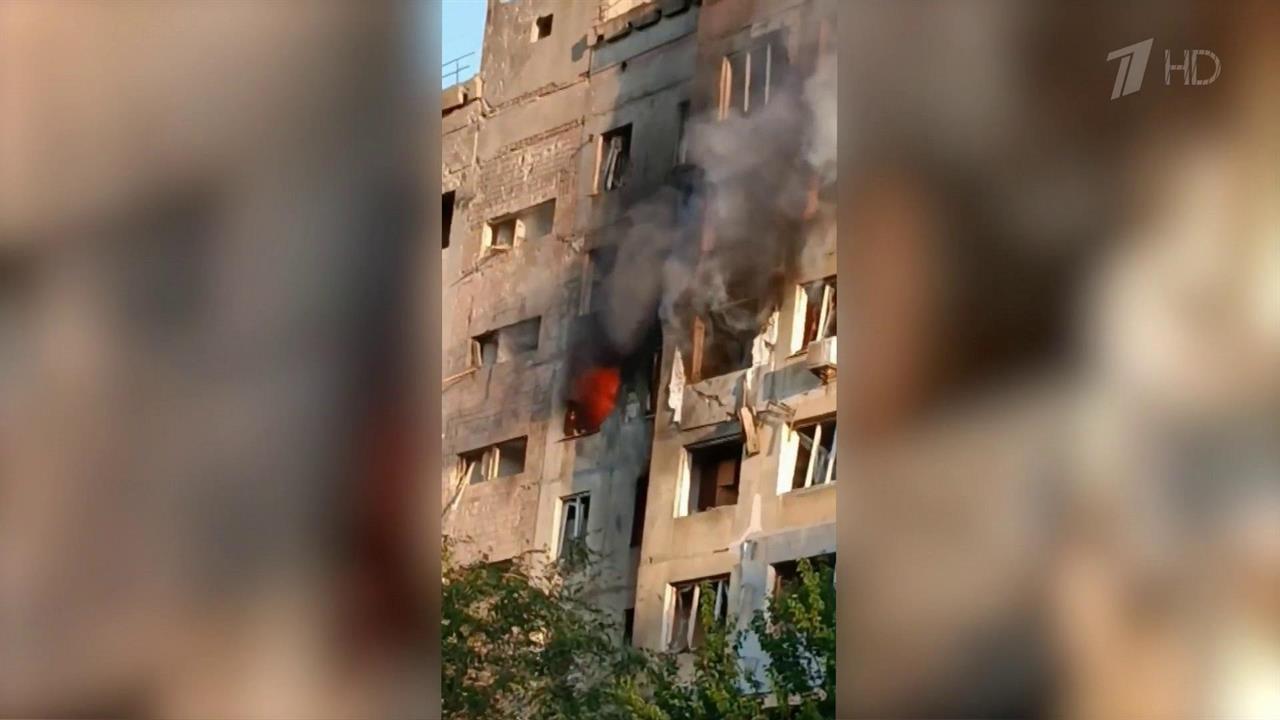 Украинские силовики обстреляли Алчевск в Луганской народной республике