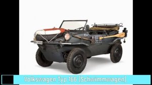 Volkswagen Typ 166 Schwimmwagen / Немецкий автомобиль амфибия / Автомобиль военного назначения