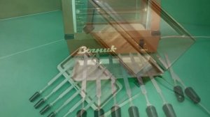 Самая лучшая Электрошашлычница СССР это  Вогник 1-220 шашлычница горизонтальная