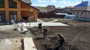 Установка детской площадки Савушка Люкс 9 командой ГеоСезон