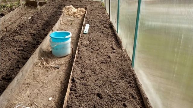 Теплая грядка в теплице смотреть онлайн