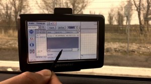 GPS ГеоМетр. Установка путевых точек
