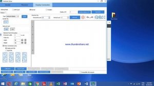 LEDset software .RCG setting and display connection method
