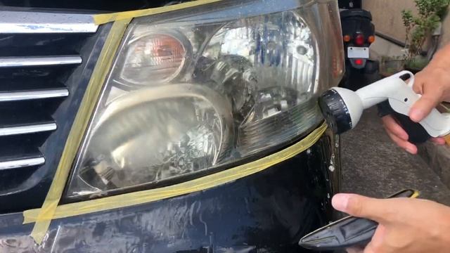 TOYOTA CELICA ZZT231 ヘッドライトの黄ばみ落とし　Repair the headlights смотреть онлайн