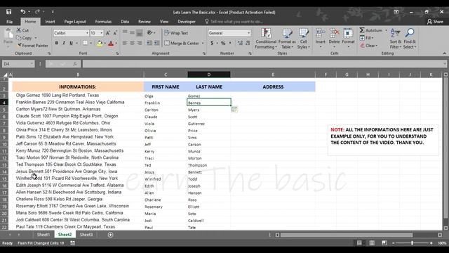 5 How to Split text into Different Columns Automatically in MS EXCEL смотреть онлайн
