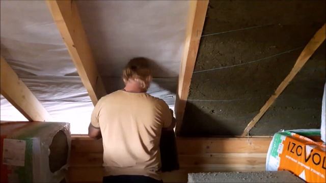 Утепление мансардной кровли своими руками смотреть онлайн