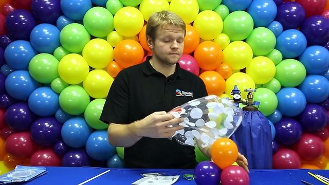 Как надувать воздушные шары Qualatex bubbles. How to inflate all kind of qualatex bubble balloons. смотреть онлайн