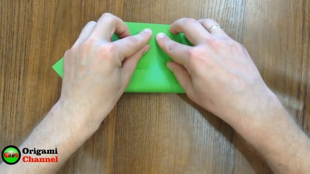 Поделки из бумаги оригами коробочка.Crafts made of paper. Оrigami box. смотреть онлайн