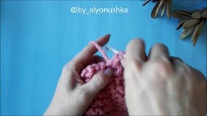 Простая обвязка края крючком