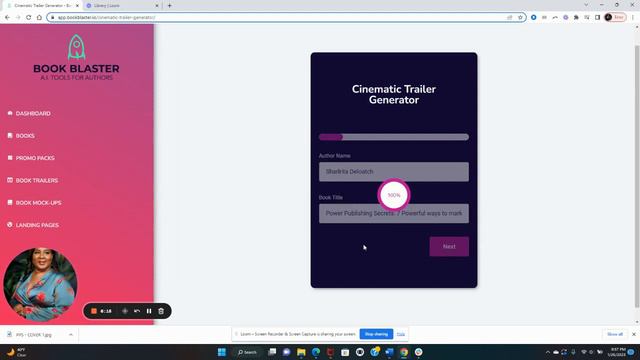 Book Blaster: Create Your Book Trailer and Author Landing Page in Just 5 Minutes!" смотреть онлайн