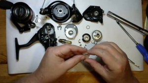 Катушка Okuma Carbonite XP Feeder CBV-55F - обзор с разбором+апгрейд (катушка для левши).