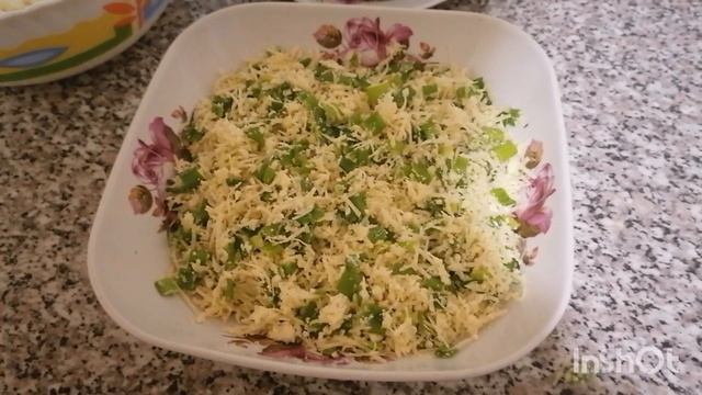 "Мои любимые рецепты... " Салат "Северный" (с печенью трески). смотреть онлайн