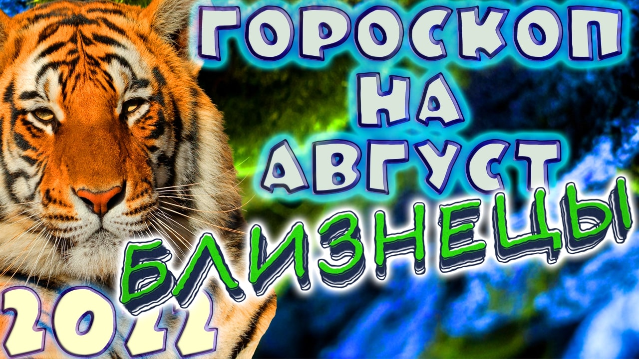 БЛИЗНЕЦЫ ♊ - ГОРОСКОП НА АВГУСТ 2️⃣0️⃣2️⃣2️⃣ от астролога Таши Игошиной и водяного Тигра
