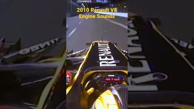 2010 Renault V8 Engine Sounds