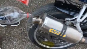 Что будет, если залить масло в глушитель мотоцикла