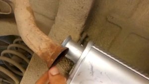ИЖ 2126 глушитель КиС примерка