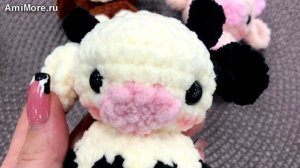 Амигуруми: схема Коровка | Игрушки вязаные крючком