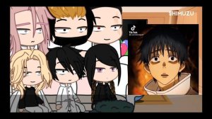 Tokyo Revengers ( kanto manji ) React to takemichi as Yuta✨  [ Español and ingles ] [corto]