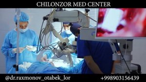 Timpanoplastika operatsiyasi / Тимпанопластика