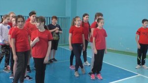 Весёлые старты в 5 классе (МОУ-МАЛЕЕВСКАЯ СОШ) 2020 год