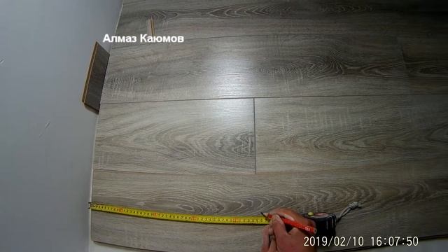 Укладка ламината 3/6 одним полотном. Распаковка, последний ряд, зоны под наличниками.